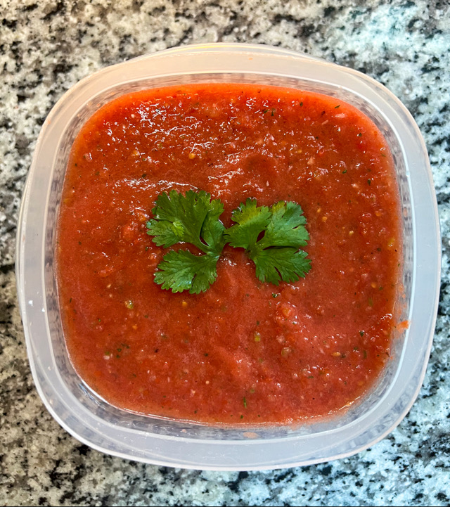 Fresh salsa
