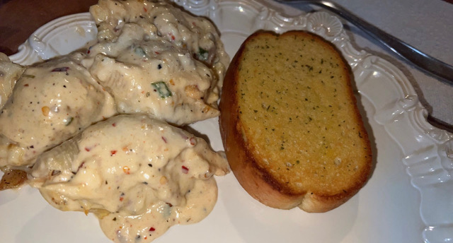 Stuffed jumbo shells