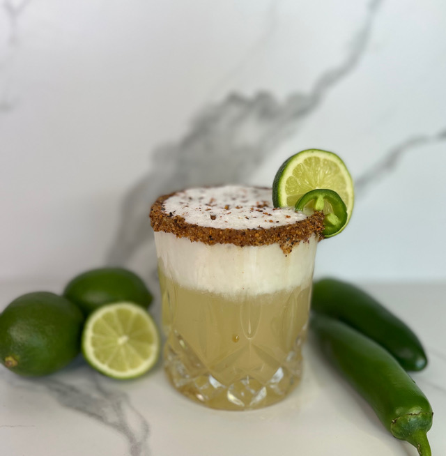 Jalapeño Lime Coconut Margarita