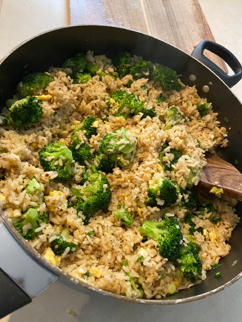 Soy sauce butter-fried rice