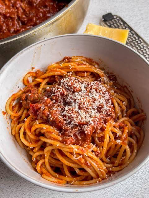 Slow cooker Spaghetti Bolognaise