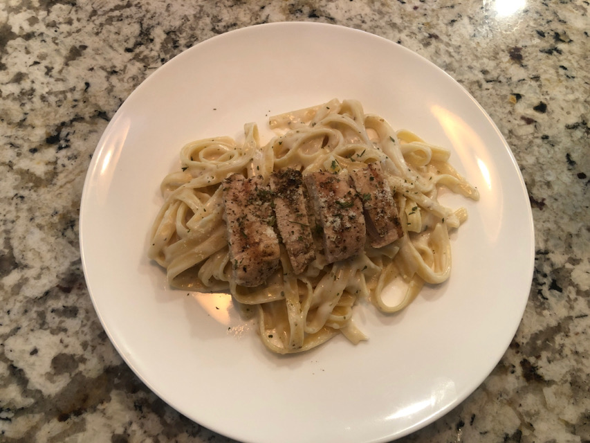 Yummy Fettuccine Alfredo