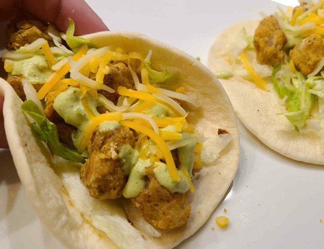 Potato Tacos w/ Jalapeno Ranch