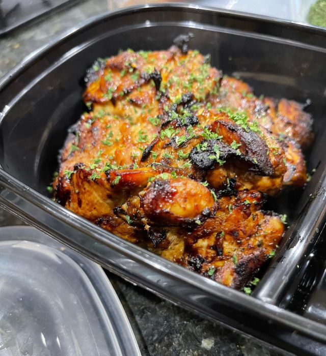 Asian Glazed Chicken Thighs