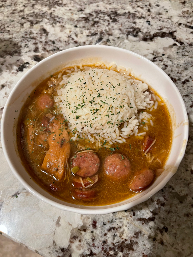 Louisiana Chicken and Sausage Gumbo