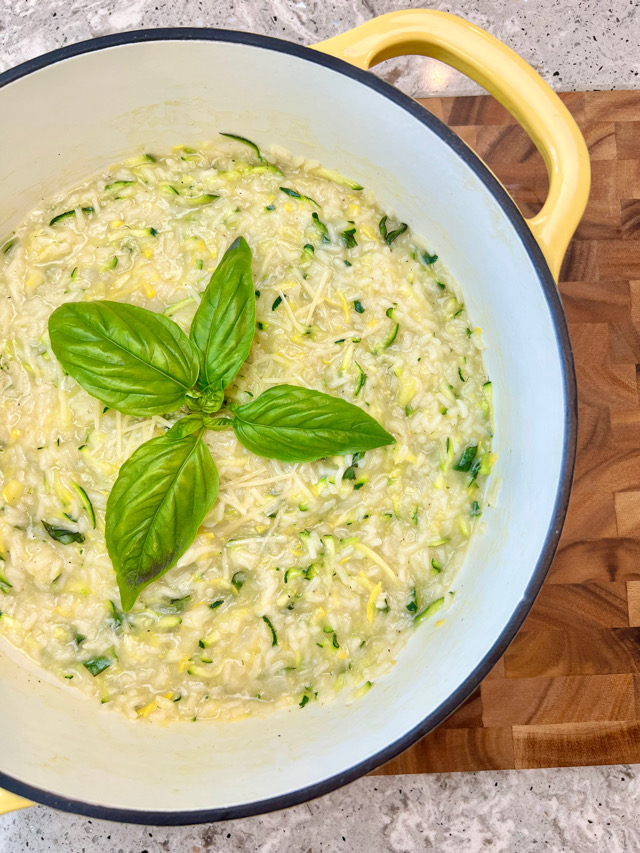 Summer Squash Risotto