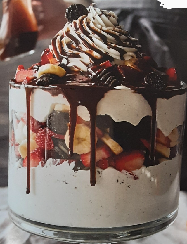 Cookie N Cream Sundae Trifle