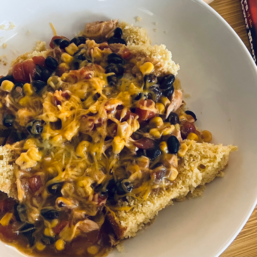 Creamy Crockpot Chicken Tortilla Soup