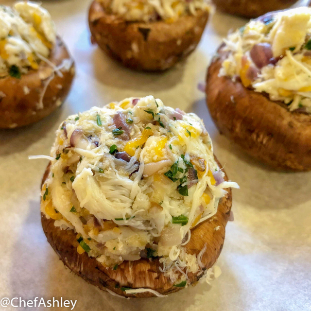 Crab Stuffed Mushrooms