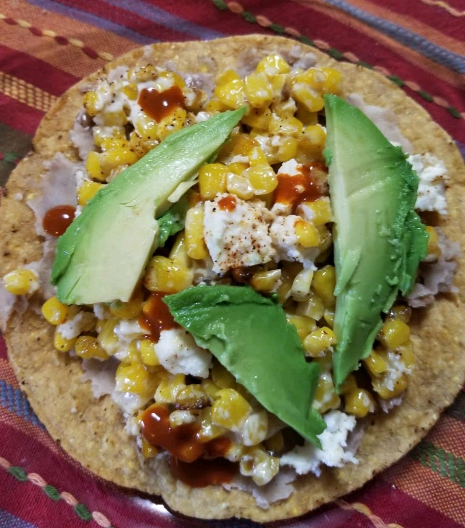 Quick n Easy Street corn tostadas