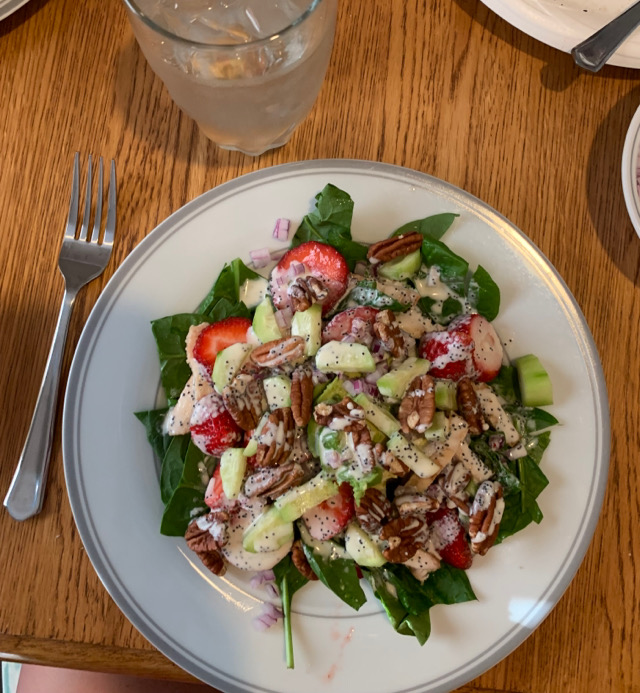Strawberry Salad with Poppyseed Dressing