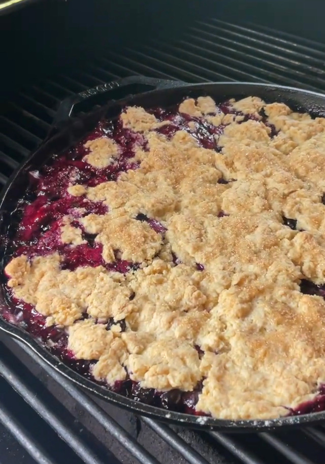 Blueberry Cobbler 🫐