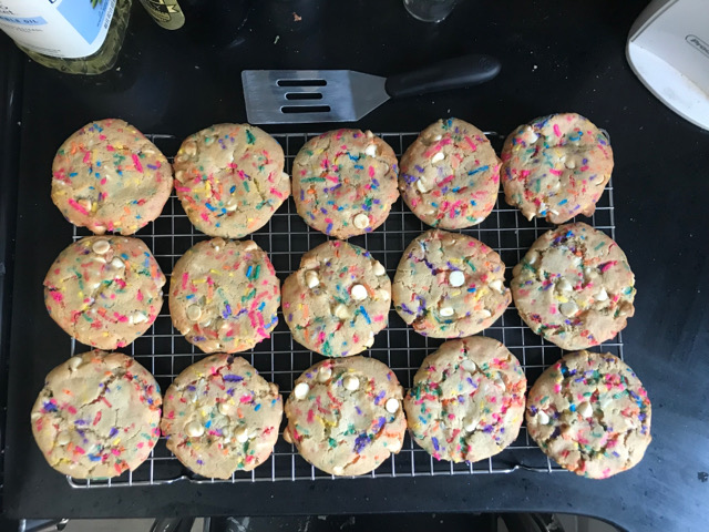 Birthday Cake Cookies!!