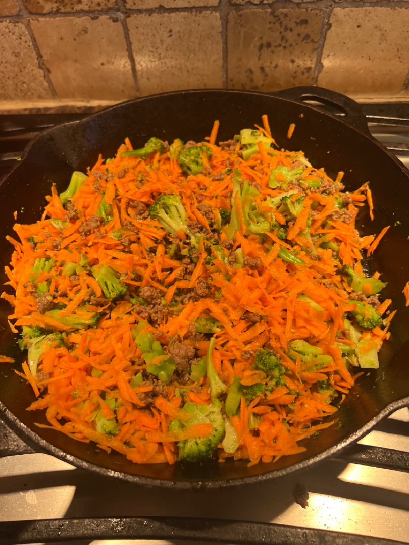 Korean ground beef bowl