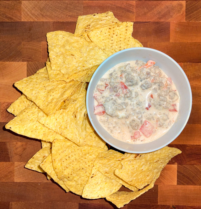 3 ingredient cheese dip
