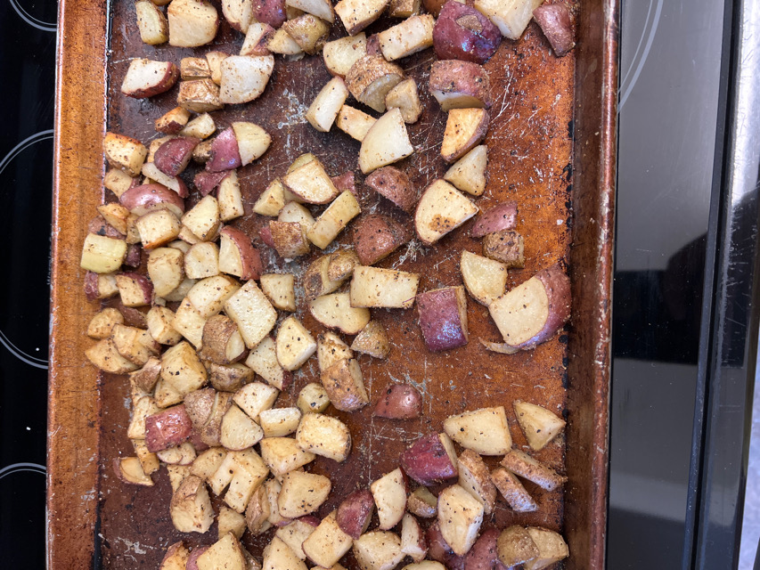 Traeger roasted potatoes