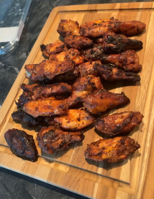 Smoked wings