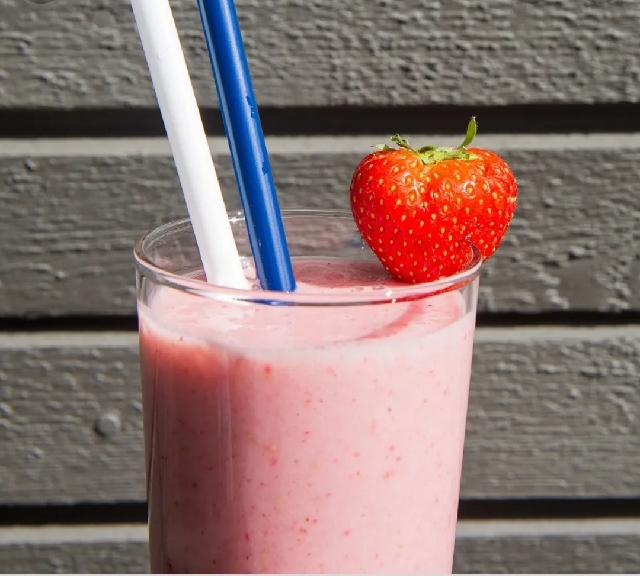 Strawberry milkshake