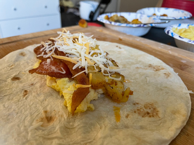 Meal Prep Breakfast Burritos
