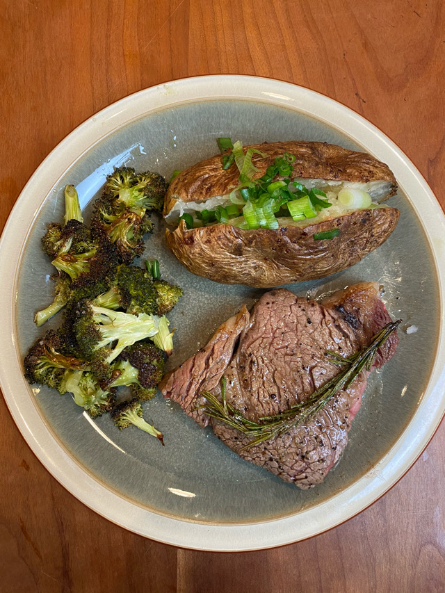 Ribeye Steak Dinner