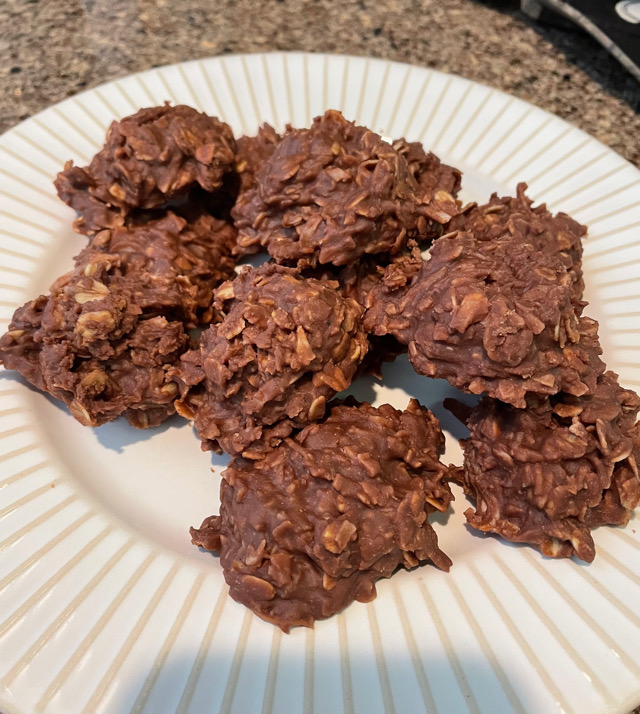 Almond Joy-Inspired No Bake Cookies