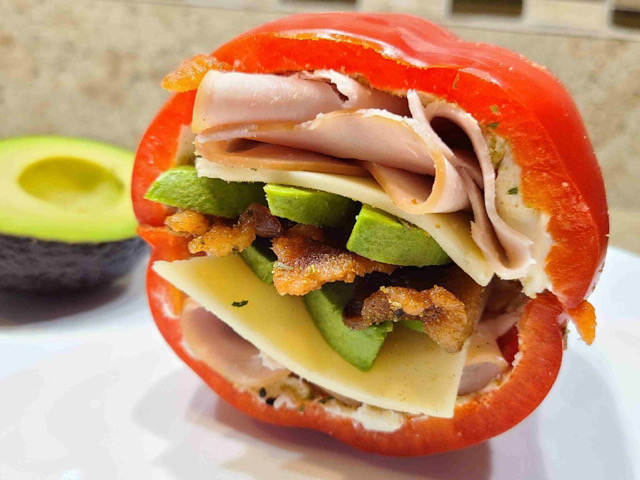 Bell Pepper Sandwich