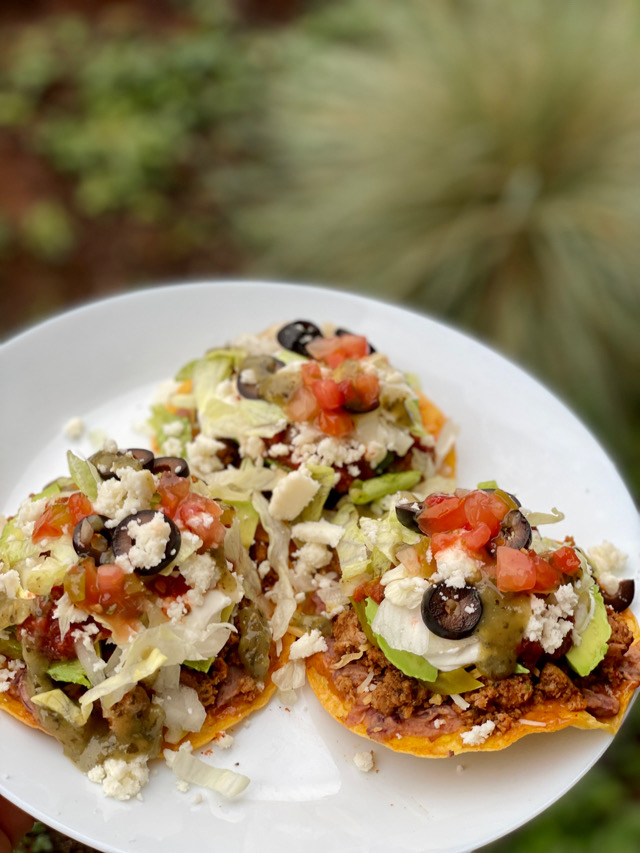 Ground Turkey Tostadas