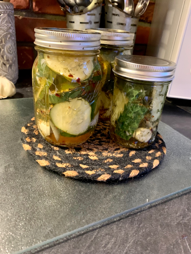 Spicy Crunchy Dill Pickles