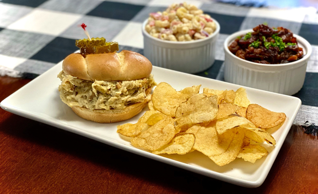 Ohio Shredded Chicken Sandwiches