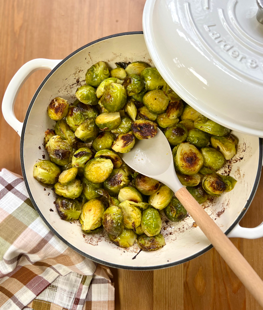 Garlic Butter Brussels Sprouts