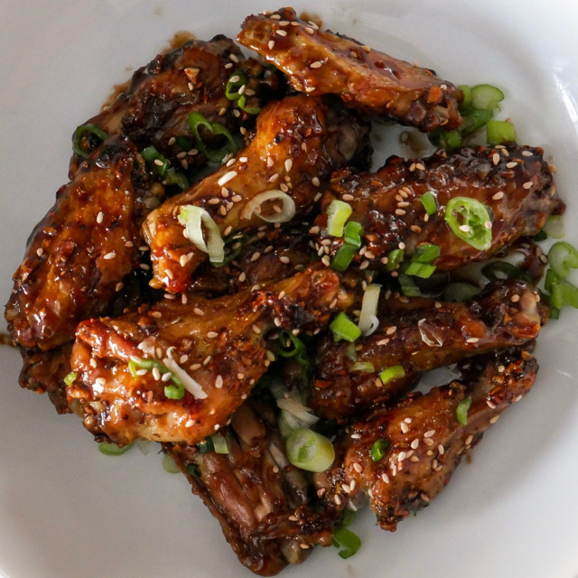 Air Fryer Honey Butter Chicken Wings