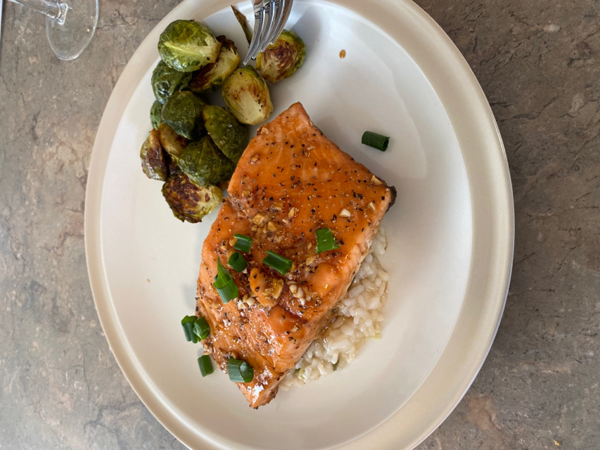 Brown Sugar Garlic Salmon