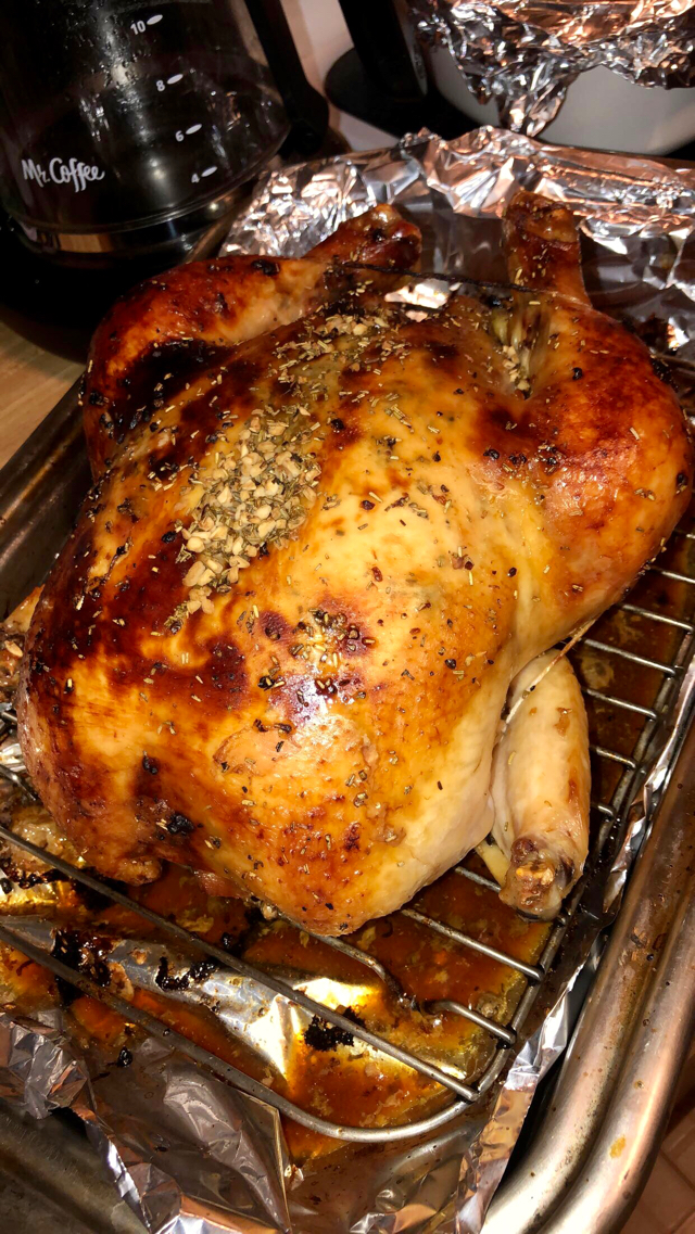 Garlic Herb Roasted Chicken