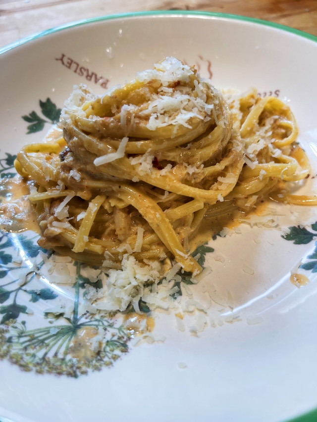 Crab Alfredo