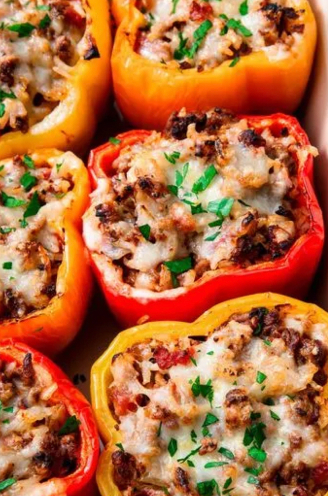 Classic stuffed peppers 