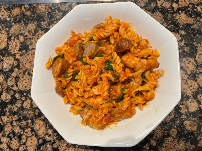 Chickpea Pasta Arabiatta