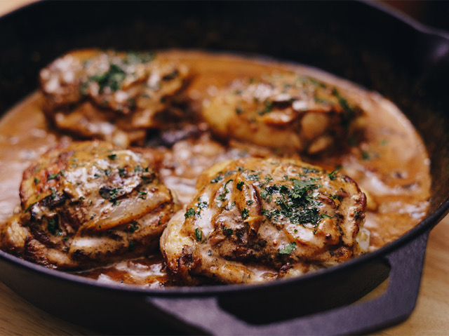 Dijon Chicken Thighs 