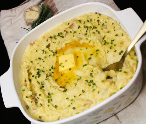 Roasted Garlic Mashed Potatoes