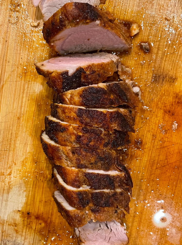 brown sugar marinated pork tenderloin