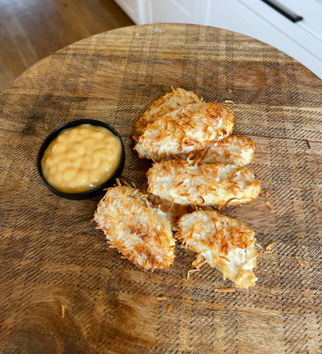 Coconut Air fried Chicken Strips