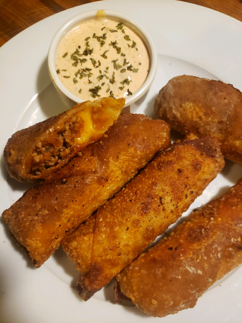 Sloppy Joe Egg Rolls