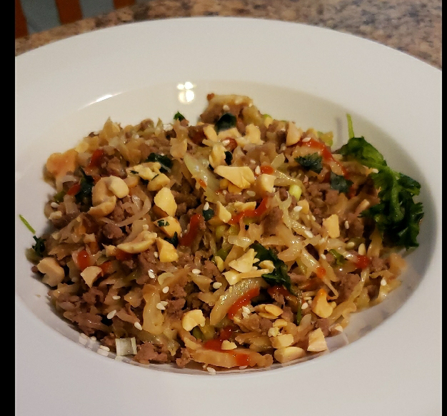 Pad thai slaw