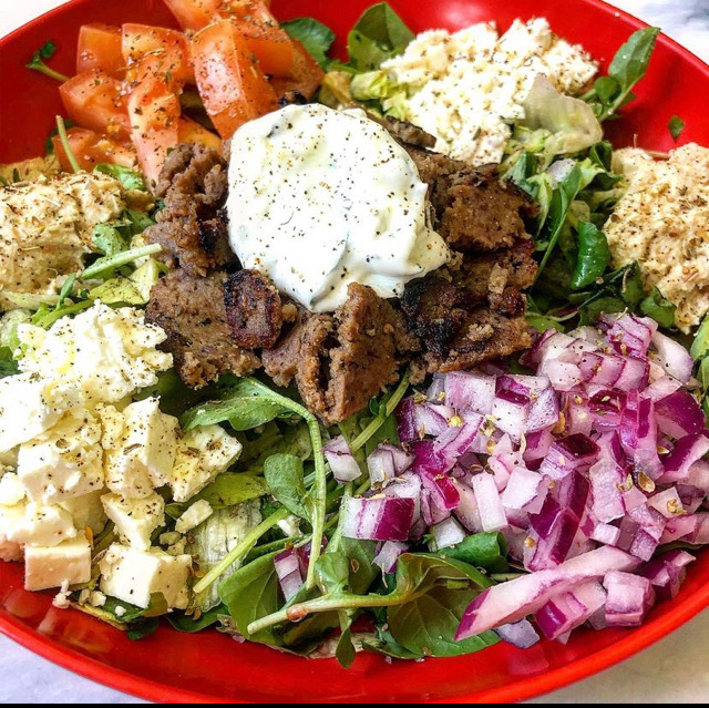 Trader Joe’s Gyro Salad 