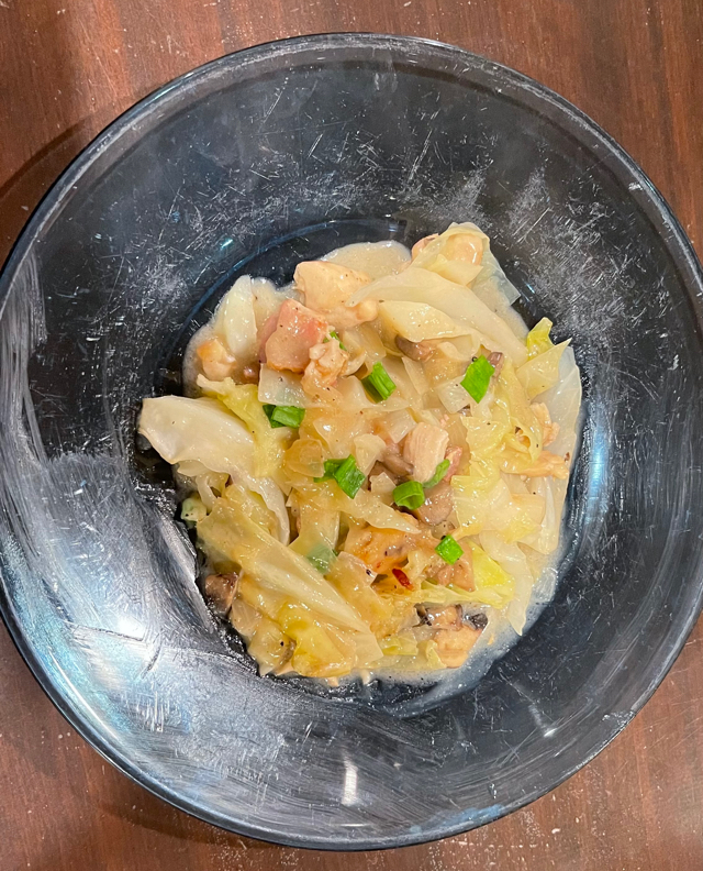 Paleo friendly cabbage casserole