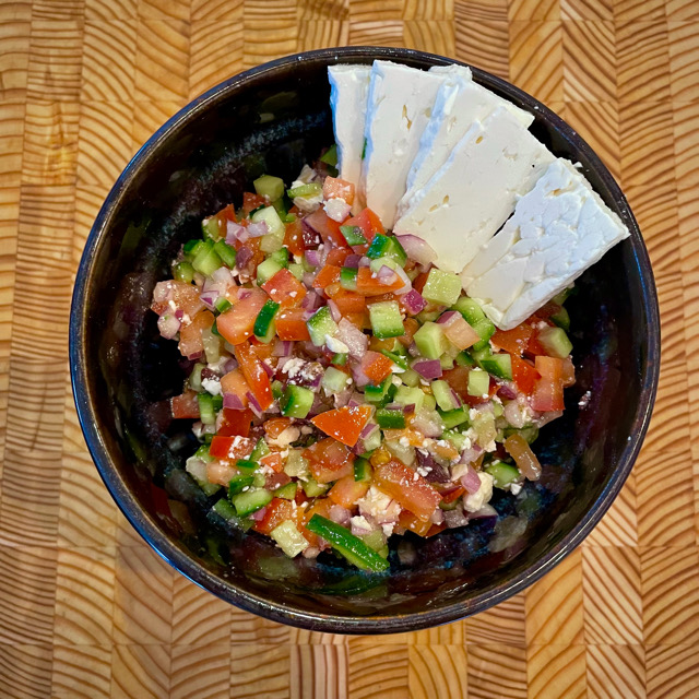 Mediterranean Chopped Salad