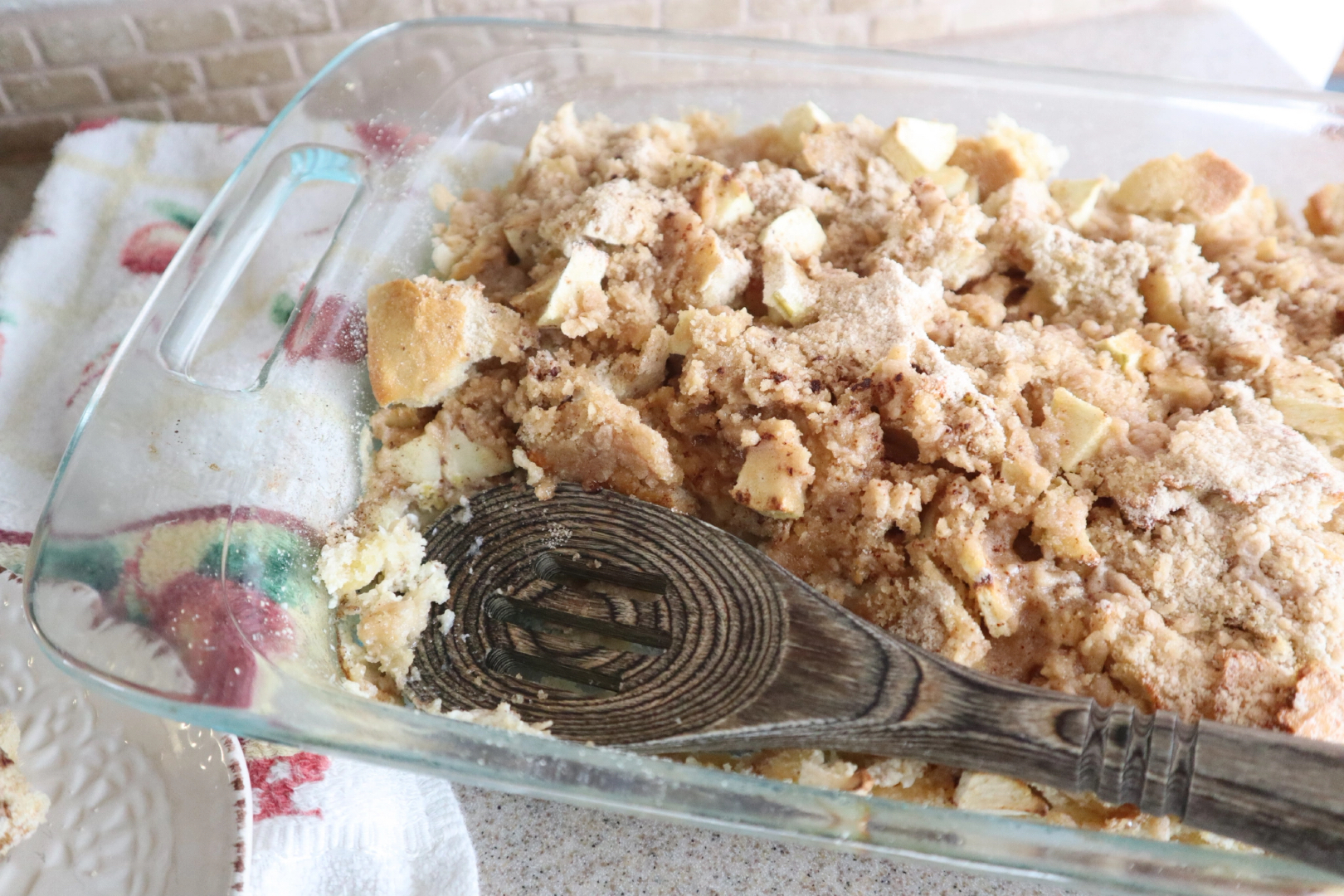 Apple Pie French Toast Bake