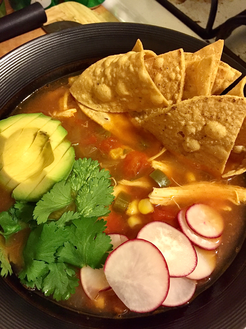 Southwest Chicken Soup