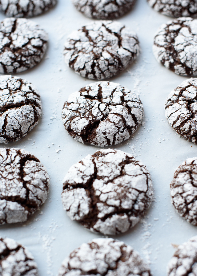 Chocolate Crinkle Cookies