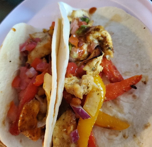 Air Fryer Chicken Fajitas