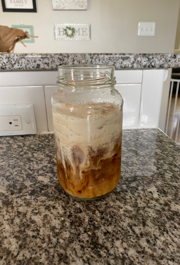 Brown sugar (coldfoam) iced coffee